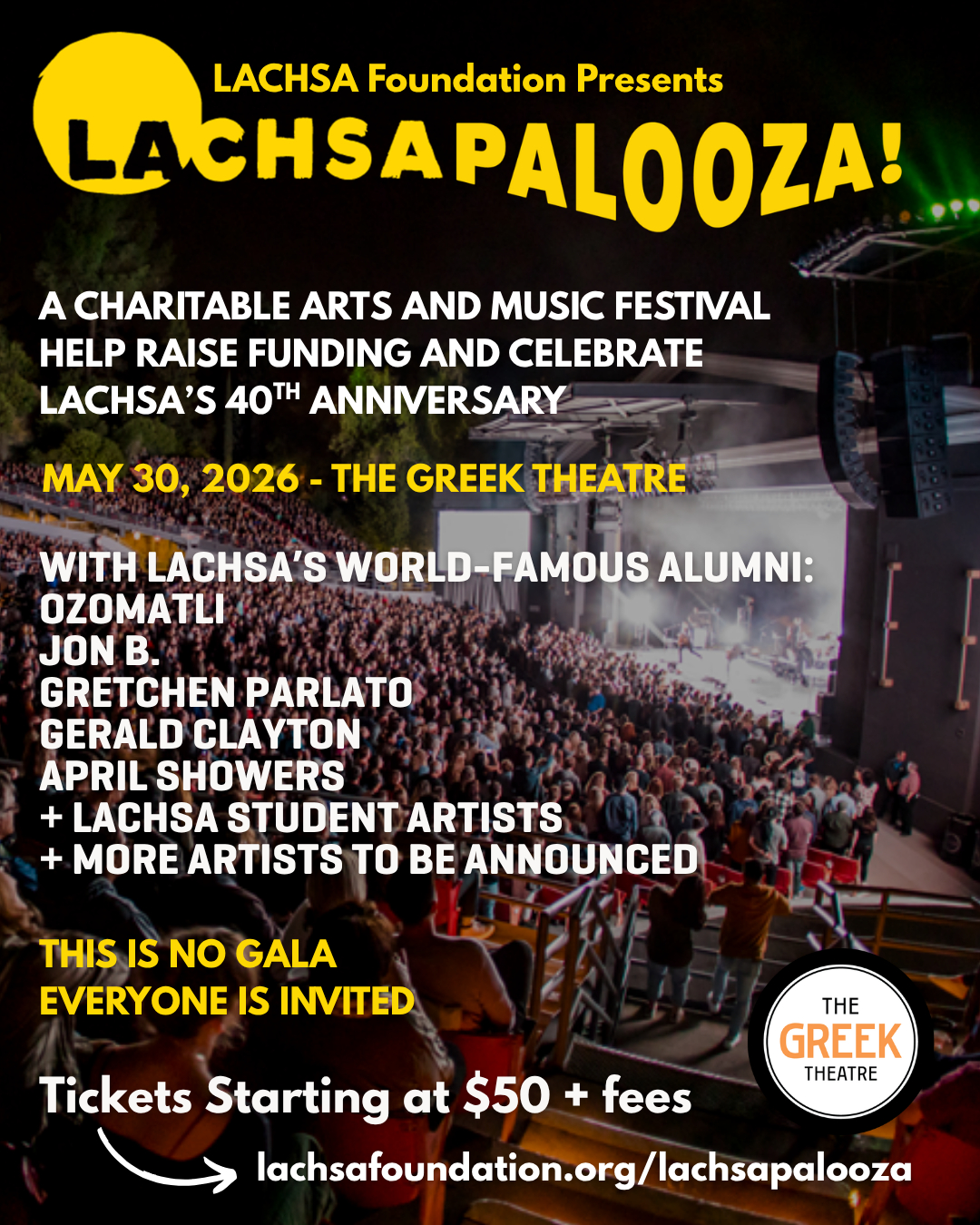 Lachsapalooza at the Greek on May 30