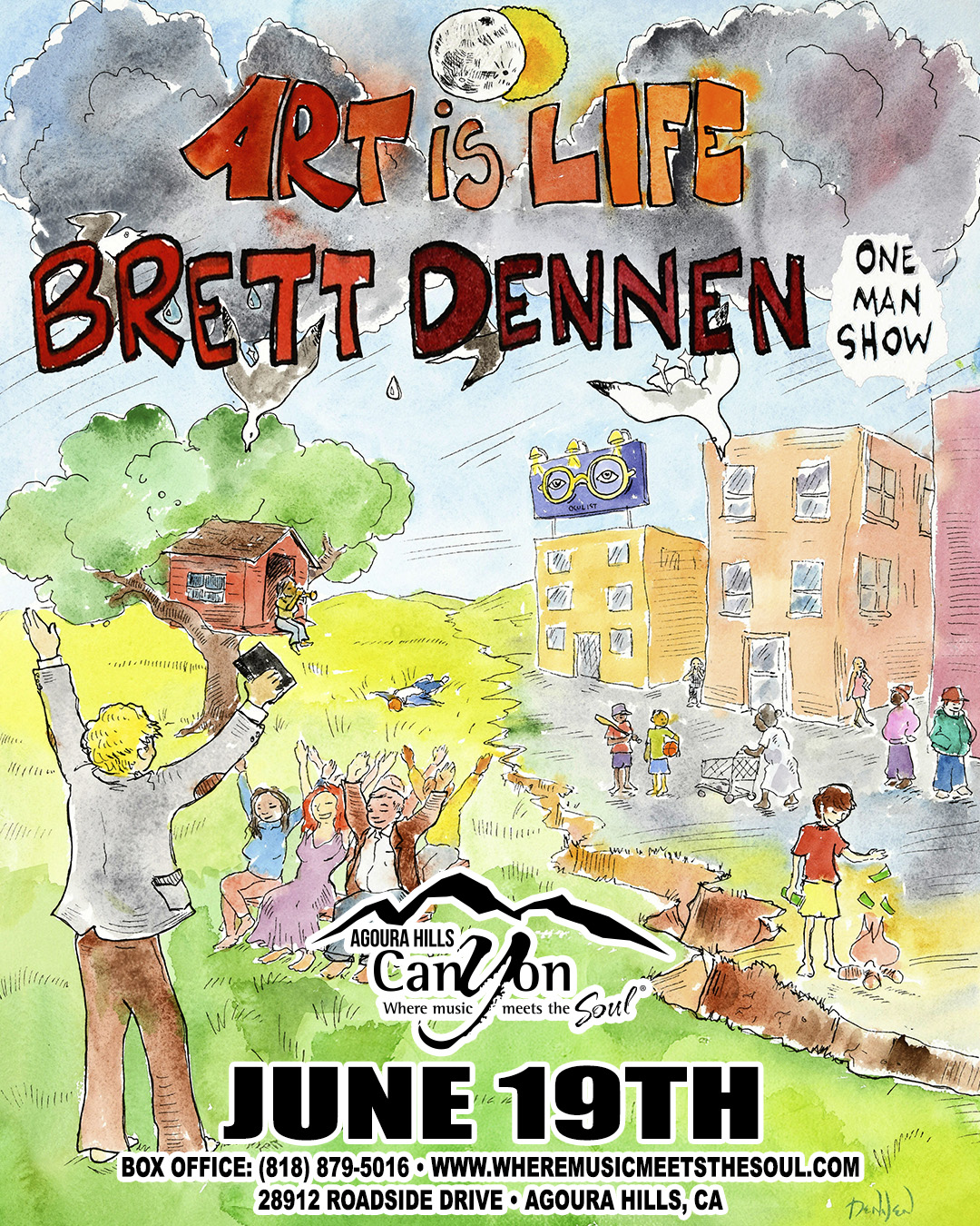 MEMBERS ONLY: Brett Dennen's Art is Life Tour at the Canyon Club on June 19th