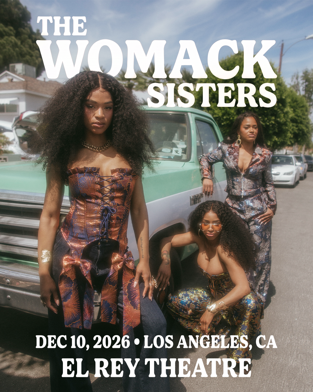 The Womack Sisters at the El Rey Theatre on Thursday, December 10