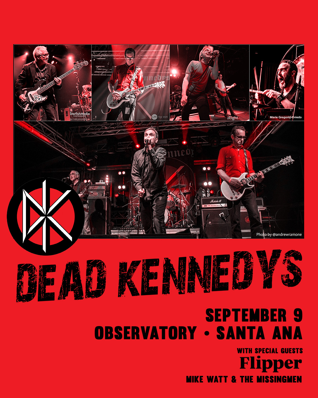 MEMBERS ONLY: Dead Kennedys at the Observatory OC on September 9