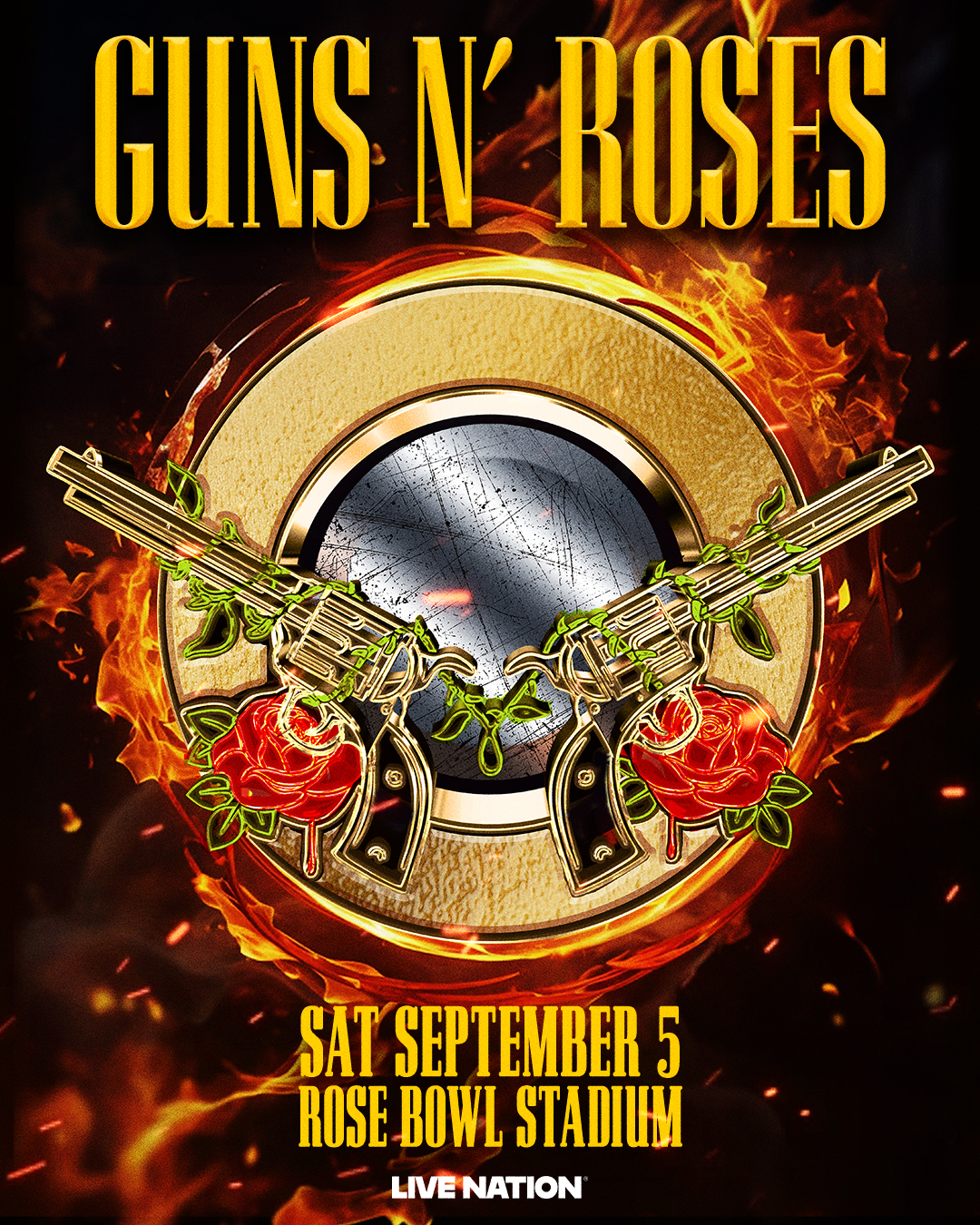 MEMBERS ONLY: Guns N' Roses at the Rose Bowl Stadium on Saturday, September 5, 2026