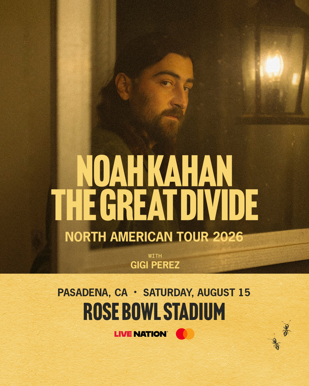 MEMBERS ONLY: Noah Kahan at the Rose Bowl on Saturday, August 15