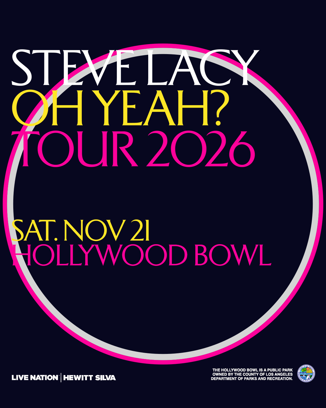 MEMBERS ONLY: Steve Lacy at the Hollywood Bowl on November 21