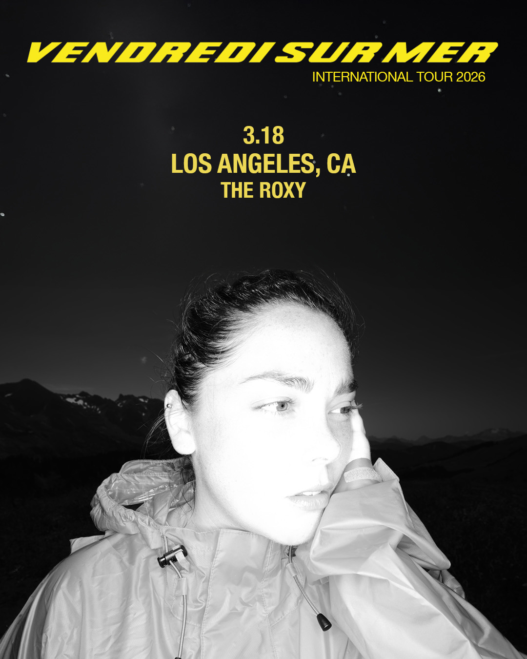 Vendredi Sur Mer at The Roxy on Wednesday, March 18.