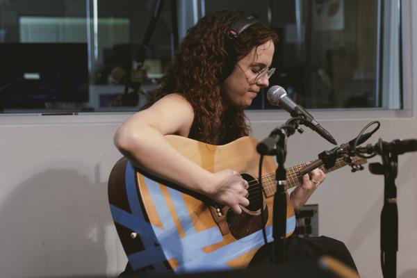 CHRISTINE GOODWYNE FROM POOL KIDS PERFORMING