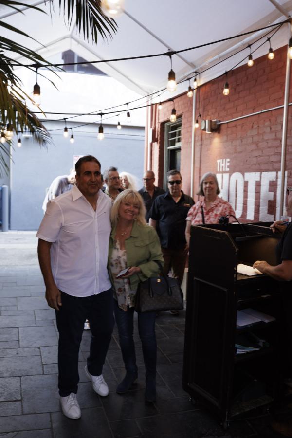 THE SOCAL SOUND LISTENERS ARRIVING AT THE SHOW